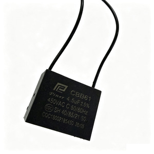 คาปาซิเตอร์สตาร์ทพัดลม Good Heart Cbb61 4.5uF 450V สำหรับอะไหล่พัดลมตั้งพื้นและพัดลมเพดาน - Product Image 3