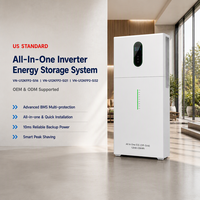 Système de stockage d'énergie tout-en-un monophasé 12kW 30kWh 16kWh norme américaine 120/240V pour maison solaire ESS