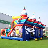 Toboggan gonflable d'exposition de Dubaï 2024 à vendre
