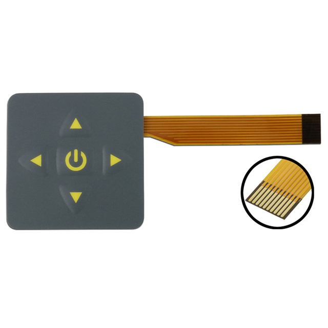 Copper-coil Membrane Switch/Keyboard/Keypad Apply for Soil Testing Machine Induction Cooker Fax Machine Electric Treadmill