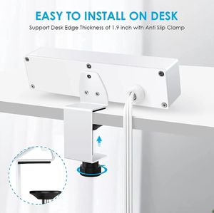ที่หนีบตั้งโต๊ะสายไฟที่ชาร์จ USB 4ช่อง1200J เครื่องป้องกันไฟกระชากตัวยึดขอบเดสก์ท็อปร้านเทคโนโลยี GAN 65W-100W - Product Image 3