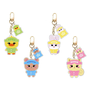 Nouveau Porte-clés Souvenir Personnalisé en Poudre BP, Impression Acrylique UV, Pendentif Étoile de Dessin Animé, Cadeaux Tendance - Product Image 1