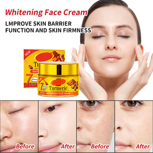 Meilleures ventes <span class=keywords><strong>Crème</strong></span> <span class=keywords><strong>pour</strong></span> le visage 50g Soin de la peau Anti-boutons Éclaircit <span class=keywords><strong>les</strong></span> taches brunes Curcuma Blanchissant - Product Image 6