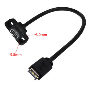 Usb Type C Panel Internal Cable 3.0mm 5.8mm 10Gbps Gen2 Desktop Connector - Product Image 1