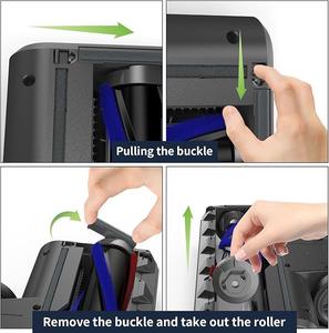 Cabezal de Cepillo de Repuesto para Aspiradora Eléctrica Reutilizable <span class=keywords><strong>Dyson</strong></span> V7 para S SV28, 5 LED, 26 cm, Cerdas en Forma de <span class=keywords><strong>V</strong></span> para Alfombras y Pisos Duros - Product Image 6