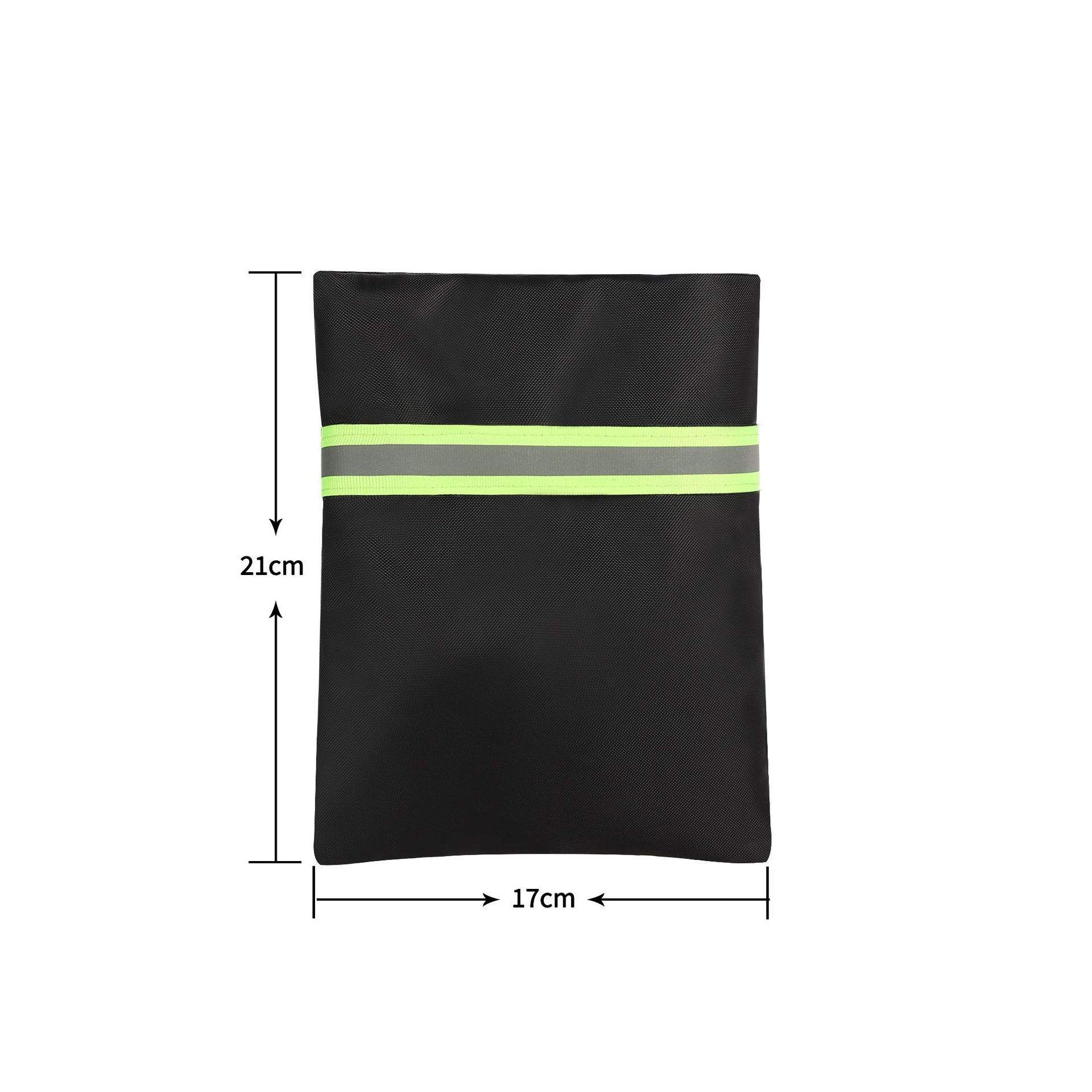 แถบสะท้อนแสงสีดำแบบตีนตุ๊กแก