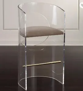현대 투명 아크릴 럭셔리 투명 아크릴 의자
