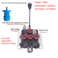 Vanne de commande hydraulique ZS20 à 1-6 voies pour chargeuse, tracteur, chariot élévateur, machines agricoles
