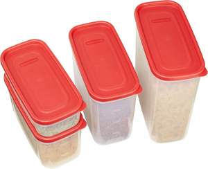 Ensemble de boîtes de stockage de nourriture de vente chaude de cuisine hermétique empilable transparente - Product Image 4