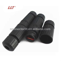 Connecteur RJ45 circulaire étanche en plastique LLT M16 pour signalisation aéronautique, connecteur réseau RJ45 étanche, prise RJ45
