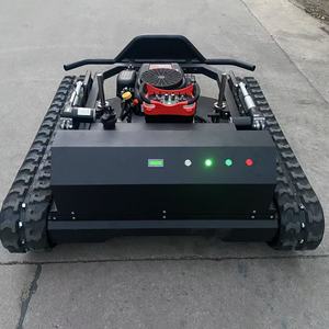 Tondeuse robotisée sans fil télécommandée sur chenilles tout-terrain pour pentes QZ-550J, modèle le plus vendu en usine - Product Image 6