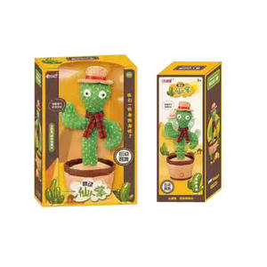Caja de color <span class=keywords><strong>Bailando</strong></span> Luminoso Cantando Grabación Cactus Juguete Música Juguete - Product Image 5
