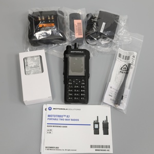 Radio Portátil Digital <span class=keywords><strong>Motorola</strong></span> R7 DMR Original, VHF UHF, IP68, GPS, Teclado Completo, Walkie Talkie, Proveedor Mayorista, en Stock - Product Image 2