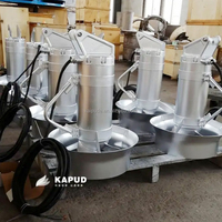 Mélangeur submersible pour réservoir de collecte centralisé Kapud QJB2.2/8-400/3-740, pompe électrique haute puissance 2,2 kW à connexion directe
