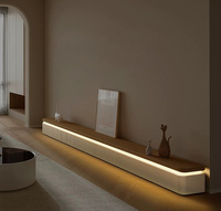 Meubles de salon de luxe, meuble TV en bois et table basse, meuble de chambre à coucher élégant avec MDF massif, meubles de maison