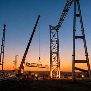 Estrutura de Aço Treliçada para Subestação de Alta Carga Q235B/Q355B/Q420B Galvanizada a Quente 15M - Product Image 4