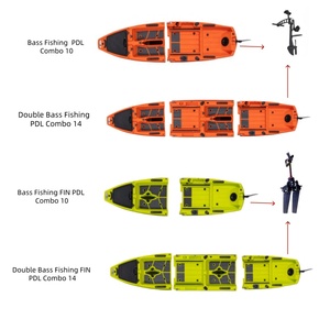 <span class=keywords><strong>Kayak</strong></span> Modular Desmontable LSF de 2 o 3 Piezas para 3 Sistemas de Propulsión <span class=keywords><strong>con</strong></span> Motor de Pedal y Hélice para Elegir - Product Image 2