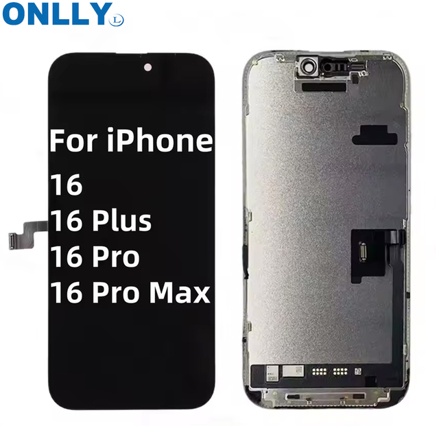 Mobile Phone Lcd Screen Pantalla De Para Celulares for iphone 16 Pro Max 16e 15 14 Plus 13 12 11 OLED Display Ecran De Telephone