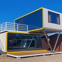 Belle Capsule de maison mobile de petite maison préfabriquée intelligente économique pour la maison séjour parc d'affaires école cuisine cabine Apple