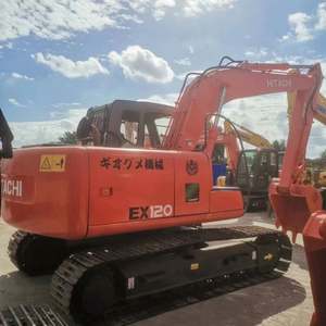 Excavatrice sur chenilles Hitachi ZX 120 de 12 tonnes avec moteur EPA utilisée en bon état Core Components-Pompe importée du Japon - Product Image 4