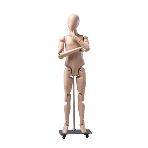 Modelo de Robot Infantil de FRP con Articulaciones Móviles, Soporte de Exhibición de Ropa para Hombre y Mujer con IA - Product Image 5
