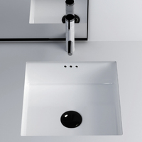 Conception populaire articles sanitaires lavabo lavabo Undermount lavabo en céramique