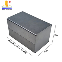 Boîtier de jonction en alliage d'aluminium anodisé IP54, fabrication OEM sur mesure, boîtier de commande pour module PCB électrique