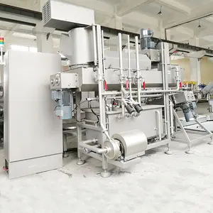 Completa de la producción de queso de línea
