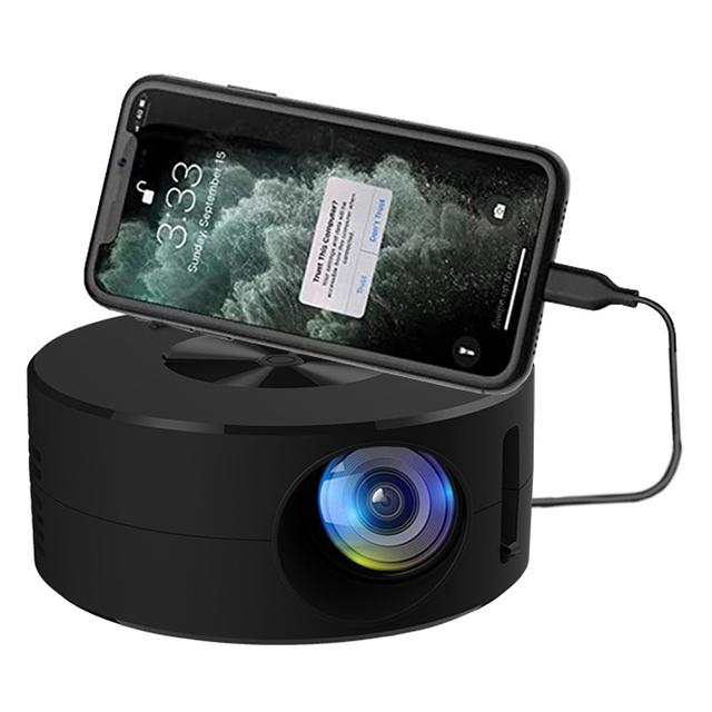 YT200 4K 1500 Lumens Home Cinema Outdoor Portable Mini Projector Smart Projector LED HD Video Projector