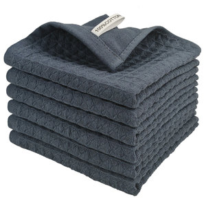 Tovagliolo in Cotone a <span class=keywords><strong>Nido</strong></span> <span class=keywords><strong>d</strong></span>'<span class=keywords><strong>Ape</strong></span> Panno da Cucina Waffle per Lavare i Piatti Strofinaccio Addensato Assorbente per la Pulizia - Product Image 4