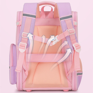 New Cute Cartoon Pattern Hard Shell Student Backpack for Kids Spine Protection Kindergarten <b>Bag</b> - Product Image 3