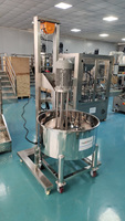 Machine de fabrication de savon liquide et de shampoing, homogénéisateur à cisaillement élevé avec moteur pour l'émulsification cosmétique, qualité alimentaire