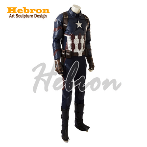 Costumes de cosplay personnalisés pour adultes, inspirés de <span class=keywords><strong>Steve</strong></span> Rogers de Civil War, pour Halloween, films et spectacles. - Product Image 2