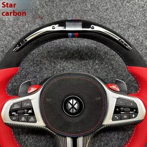 Chassis Sports-Style LED Steering Wheel With M1M2 Sports Mode <b>D</b>-Shape for <b>Models</b> A6 R8 TT A7 Q5 Q7 Chassis Sports Steering Whe - Product Image 3