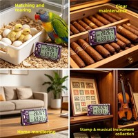 Medidor de Humedad Digital 602, Altamente Sensible, con Sonda y Pantalla LCD para Detección de Humedad y Temperatura