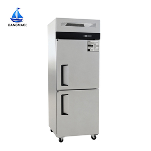 Refrigerador Comercial de Acero Inoxidable BANGMAOL de <span class=keywords><strong>2</strong></span> <span class=keywords><strong>Puertas</strong></span> para Cocina de Restaurante, Refrigerador con Control Digital de Temperatura - Product Image 2