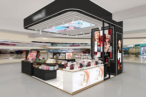 09-TJiS014 Support de boutique de cosmétiques Design d'intérieur de magasin de soins de la peau de bonne qualité pour les luminaires de magasin de soins de la peau - Product Image 6