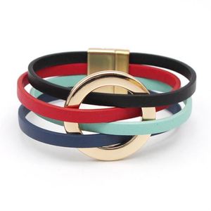 Couple Leather <b>Bracelet</b> Tiered Pricing Policy Wholesalers Protective Coating Seal Holiday Gift for Women Industrial Color Time - Product Image 4