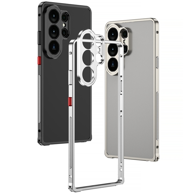 Aluminium Alloy Metal Frame Bumper Phone Case with Camera Protector Mobile Phone Case for Samsung Galaxy S26 Ultra Case