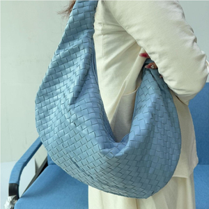 Borse e Borsette Grandi Nere da 60cm per Donna, Prezzo di Fabbrica, Borse Intrecciate Femminili - Product Image 2