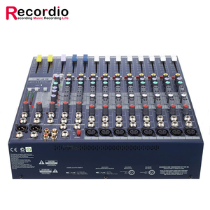GAX-EFX12 Interface Audio 12 canaux Carte son Console de mixage 32 bits DSP DJ Mixer Audio Reverb Effect <span class=keywords><strong>Studio</strong></span> Audio Mixer - Product Image 4
