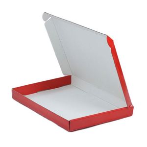 Vêtements Boîtes D'expédition Rouges En Gros De Luxe En Carton Personnalisé Cadeau Hommes Mailing T-shirt Emballage Boîtes D'expédition Avec Collant - Product Image 1