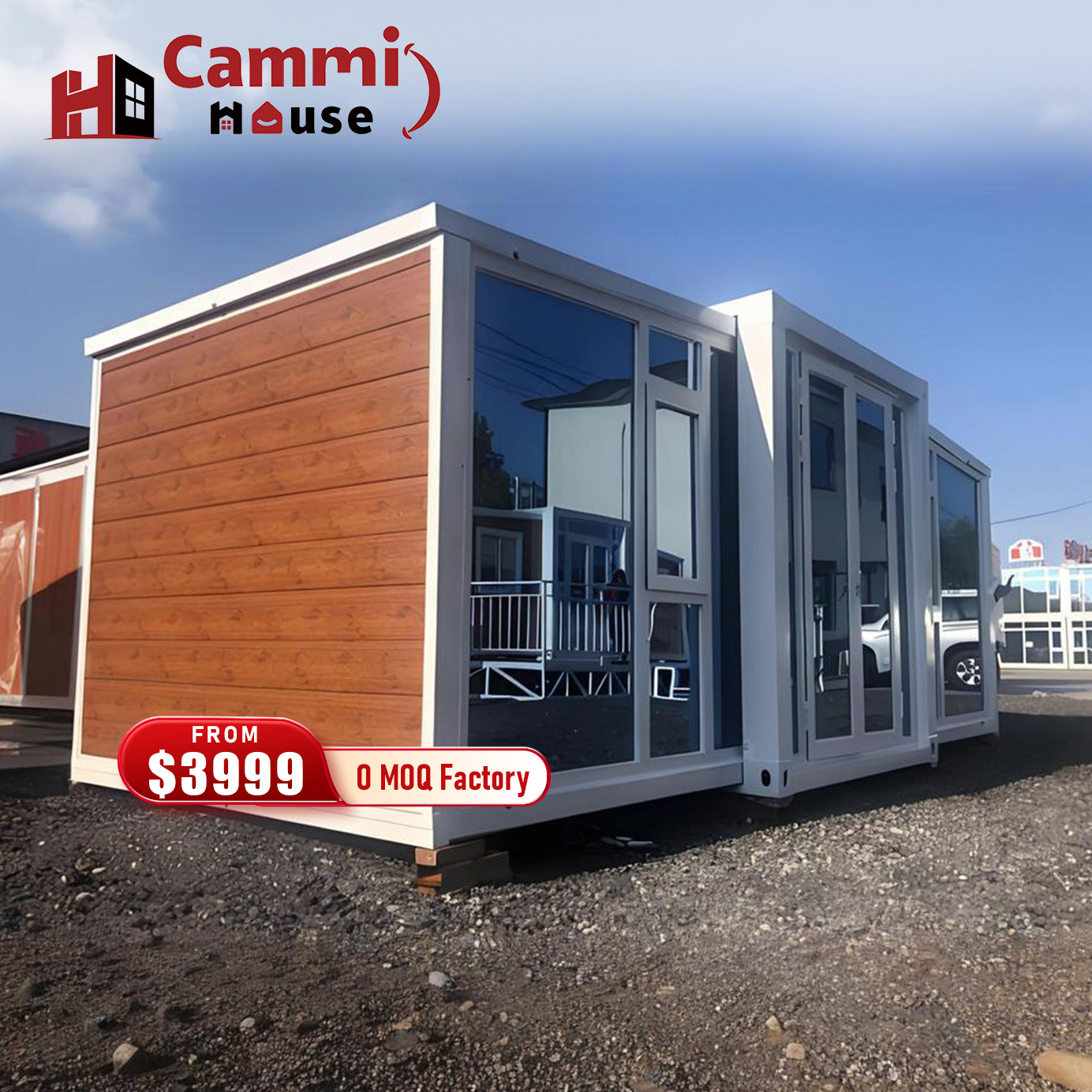 Prefab Baguio City Container Houses Low Cost Quality - Main Image