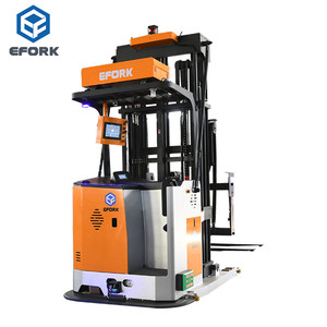 מלגזה רובוטית ניידת EFORK CDME16J-80S VNA AGV 1.6 טון 8 מטר, תלת כיוונית, לייזר סלאם, מעבר צר, אורך מזלג 1200 מ\\\"מ, רוחב מזלג 125 מ\\\"מ - Product Image 5