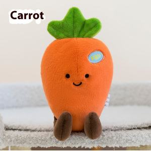 Jouet en peluche 3D créatif poupée fruit simulation pomme <span class=keywords><strong>tomate</strong></span> sourire banane fraise pastèque oreiller en peluche fruit doux - Product Image 4