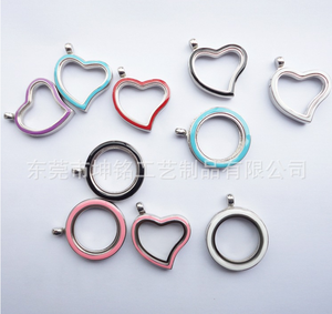 <span class=keywords><strong>Para</strong></span> dijes de esmalte de diseño Original, venta al por mayor, colgante de caja de vidrio DIY que se puede abrir, accesorios pequeños de aleación <span class=keywords><strong>para</strong></span> joyería infantil - Product Image 3