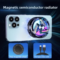 Nouveaux accessoires pour téléphones mobiles 2026 : Radiateur de refroidissement magnétique à semi-conducteurs GT28 pour téléphones Apple et Android