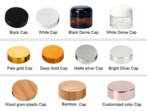 Sang Trọng 50G Frosted Bao Bì Mỹ Phẩm Vòng Pomade Container UV Vàng Bạc Cap Kem Lọ Thủy Tinh <span class=keywords><strong>50Ml</strong></span> - Product Image 5