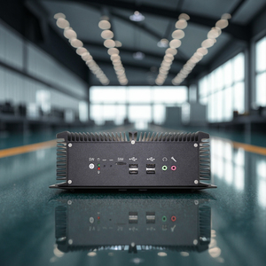 Eglobal không quạt Intel Celeron J1900 4 Core 4 chủ đề DDR3 Max 16G Win10/Linux OS 2 * LAN 2 * COM công nghiệp tốt nhất nhỏ gọn PC - Product Image 1