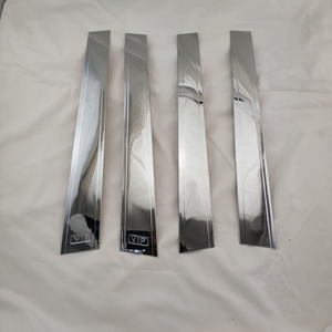 4 Uds ABS cromado PILAR CUBIERTA <span class=keywords><strong>accesorios</strong></span> de coche cubierta de pilar de puerta <span class=keywords><strong>para</strong></span> <span class=keywords><strong>Toyota</strong></span> <span class=keywords><strong>Corolla</strong></span> <span class=keywords><strong>2001</strong></span> AE120 - Product Image 4